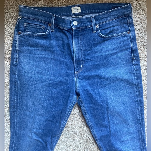 Citizens of Humanity Women’s Jeans Size 32 Demy Cropped Flare Western Casual - Picture 5 of 9